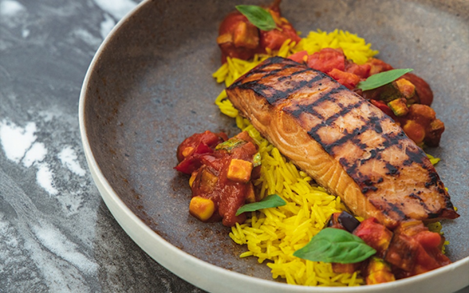 Grilled Salmon