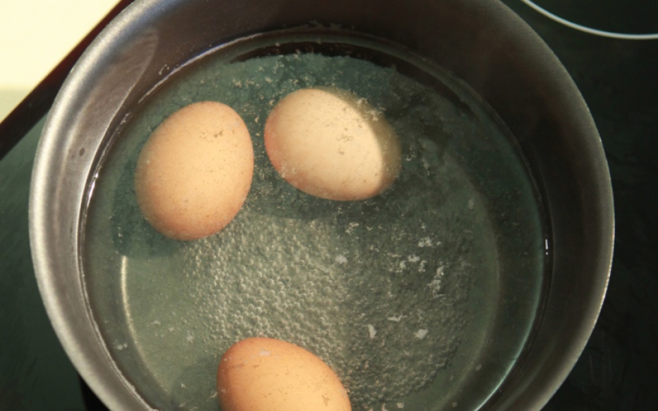 How to boil an egg