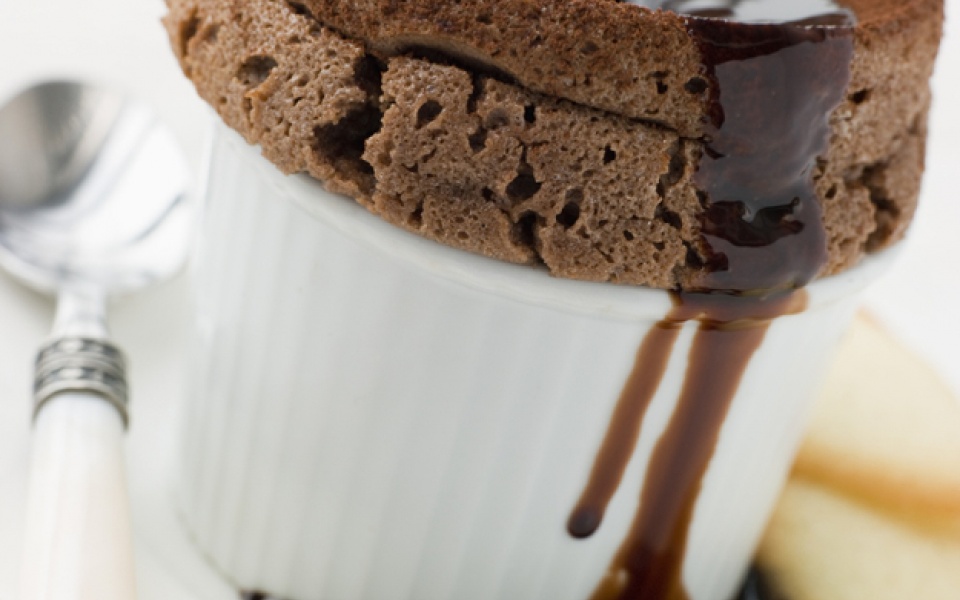 Chocolate soufflé | Yiannis Lucacos