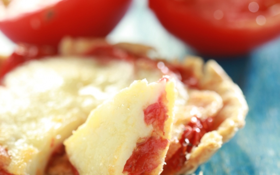 Puff pastry tomato and mozzarella pizza | Yiannis Lucacos