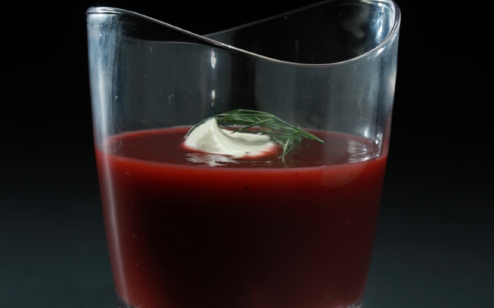 Beet soup with fennel and ginger | Yiannis Lucacos