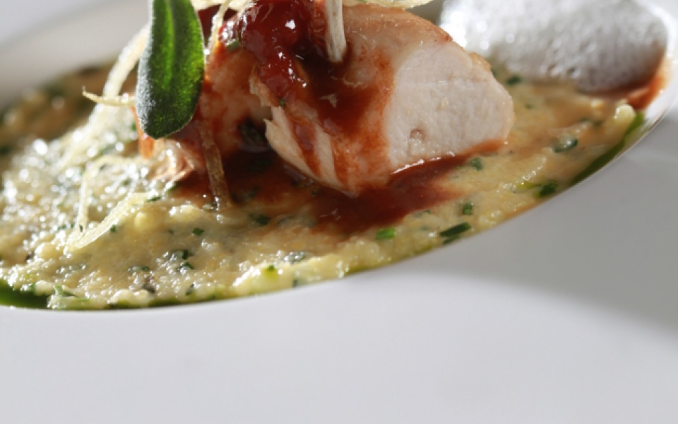 Braised rabbit legs with mushrooms | Yiannis Lucacos
