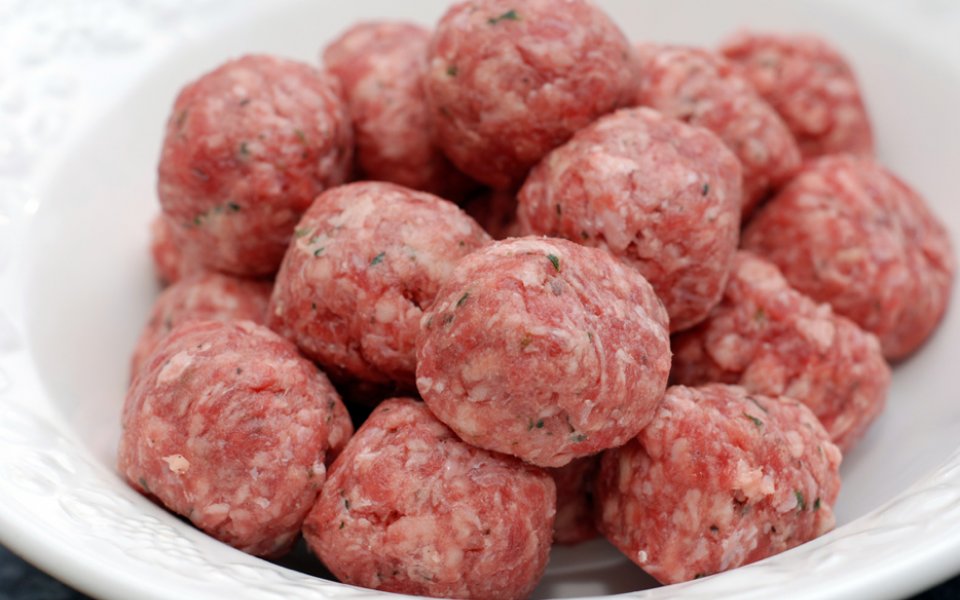 For tasty meatballs and burgers