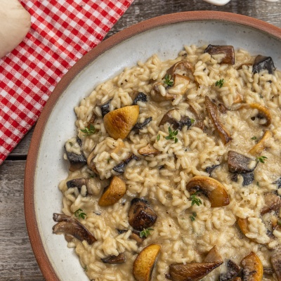 Mushroom risotto | Yiannis Lucacos