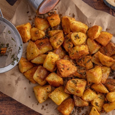 Τραγανές πατάτες φούρνου