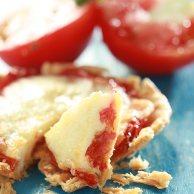 Puff pastry tomato and mozzarella pizza | Yiannis Lucacos