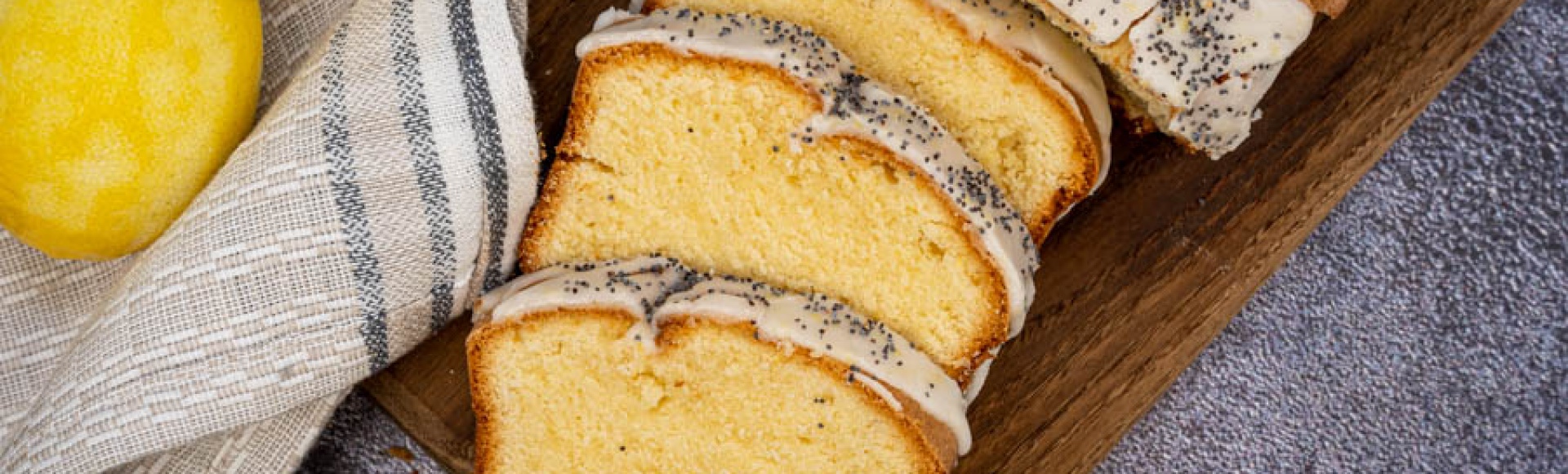 Pound cake με άρωμα λεμόνι