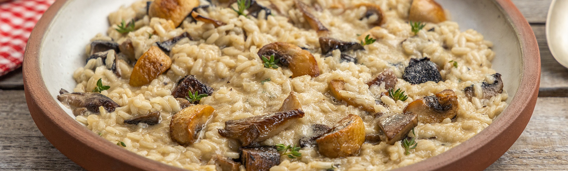 Mushroom risotto