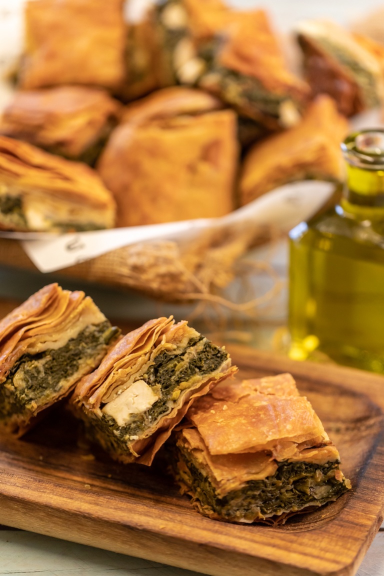 Spinach pie (Spanakopita)