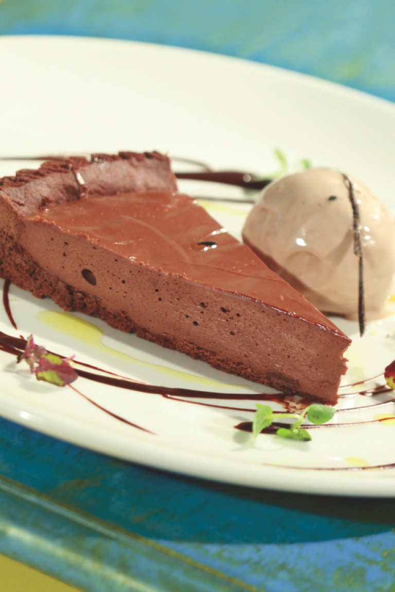 Chocolate tart 