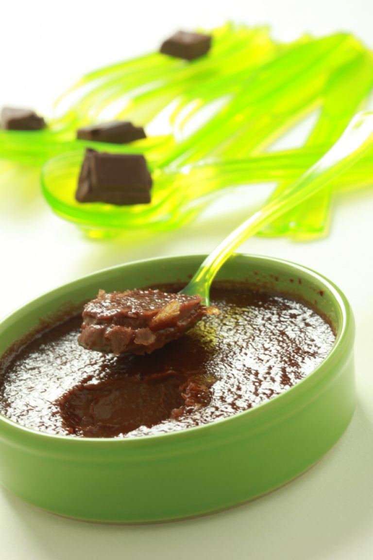 Chocolate crème brulee