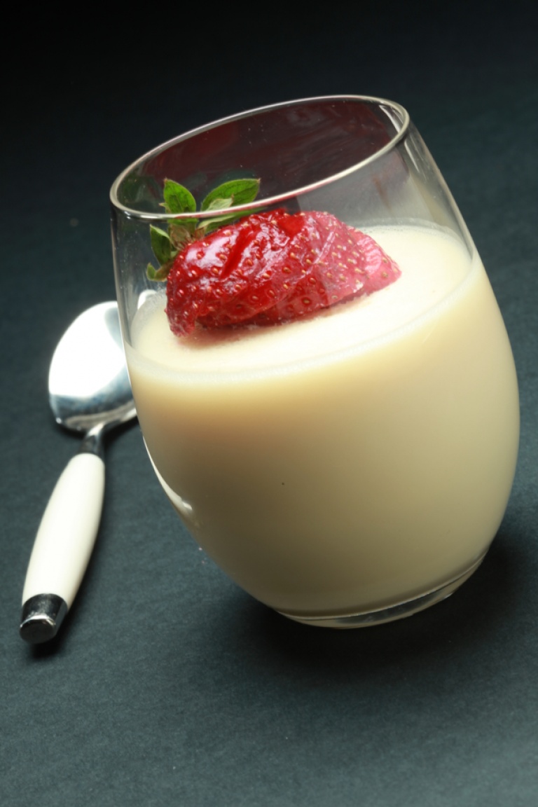 White chocolate mousse