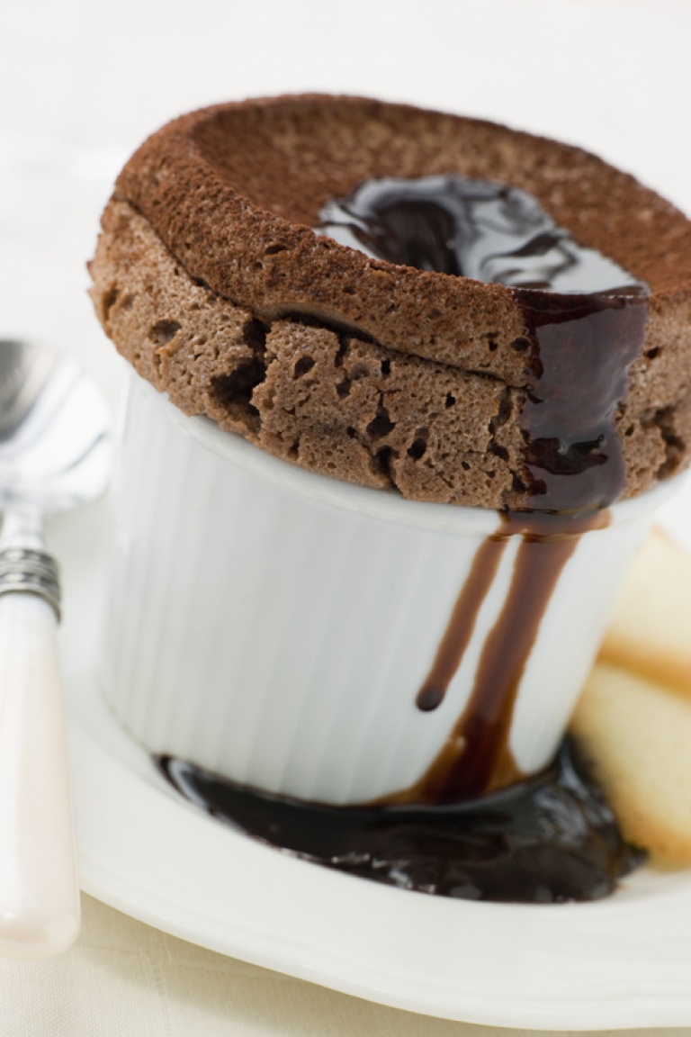 Chocolate soufflé