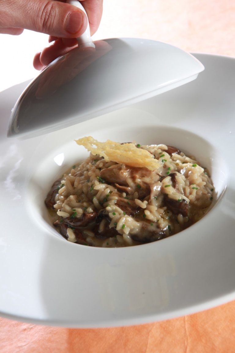 Mushroom risotto