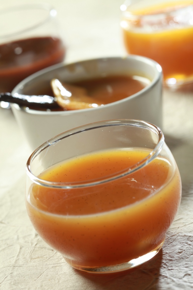 Ginger rum sauce