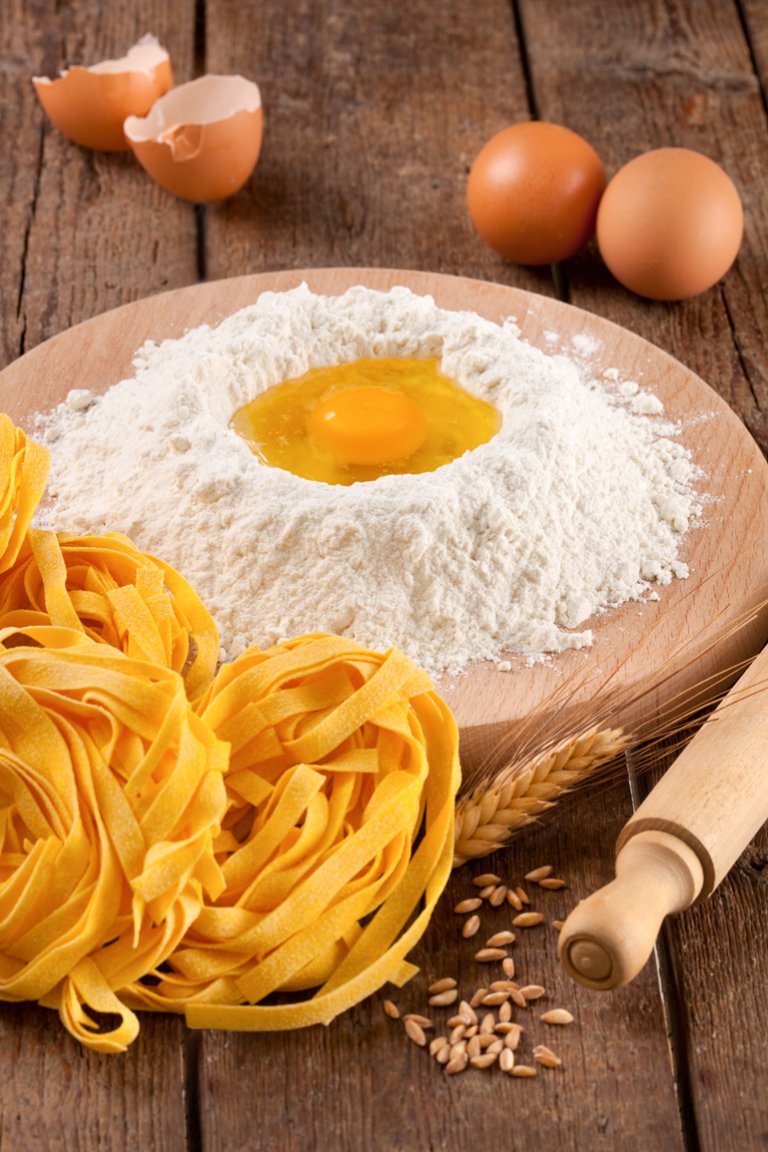 Fresh pasta: Tagliatelle & Papardelle